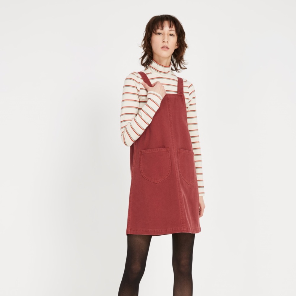 Denim Pinafore/Jumper - Picture 1 of 2